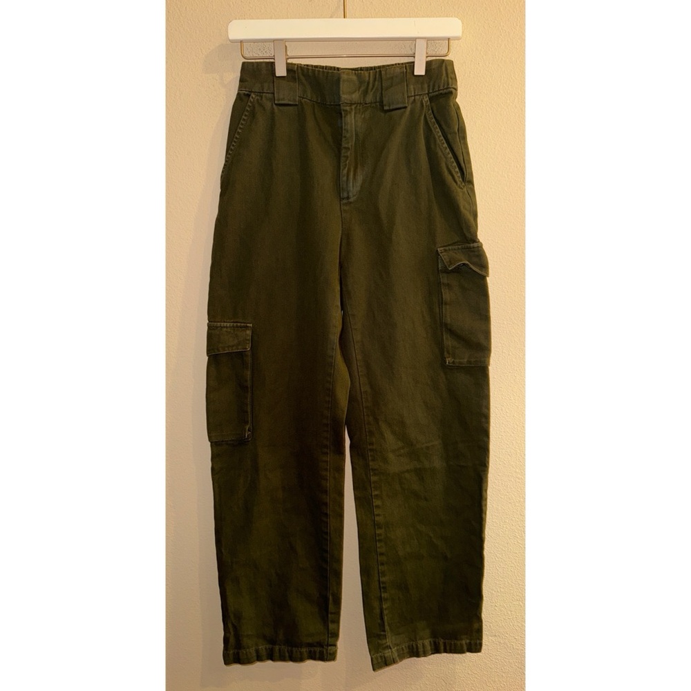 Aritzia Tna Army‎ Green Cargo Utility Pants Size Small